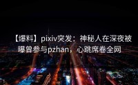 【爆料】pixiv突发：神秘人在深夜被曝曾参与pzhan，心跳席卷全网