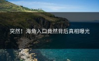 突然！海角入口竟然背后真相曝光
